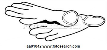 Clip Art   Rubber Gloves  Fotosearch   Search Clipart Illustration