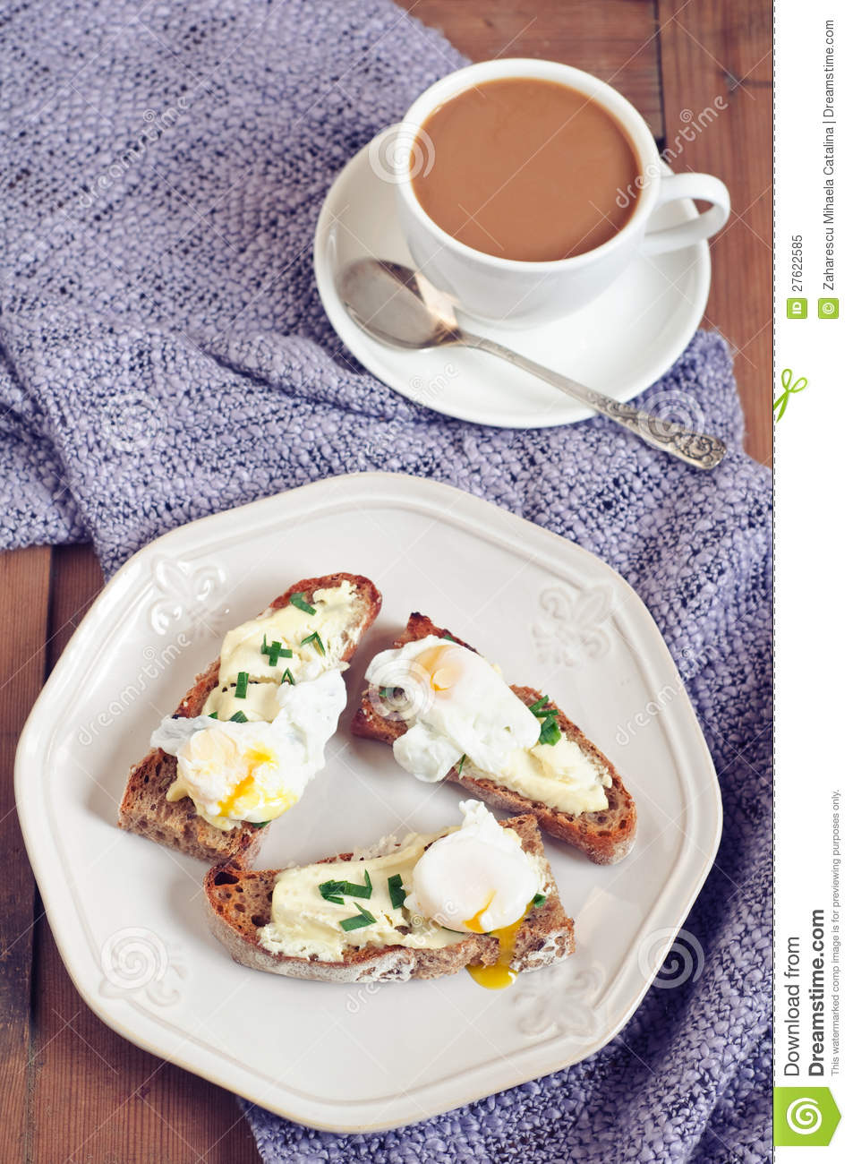 Fancy Breakfast Royalty Free Stock Photo   Image  27622585