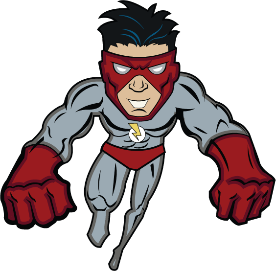 Free Clip Art  Characters   Mascots   Villains   Red Super Villain