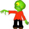 Ghost Clipart Image   Cute Little Cartoon Ghost On Halloween Trying To