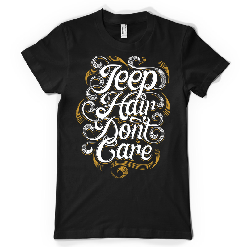 Jeep Hair Don T Care T Shirt Clip Art   Tshirt Factory