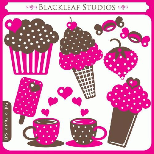 My Grafico Sweet Treats Clipart Satisfy Your Sweet Tooth With