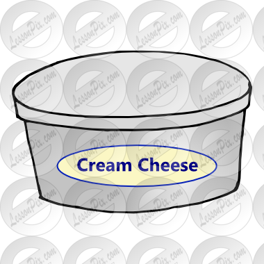 Picture For Classroom   Therapy Use   Great Cream Cheese Clipart