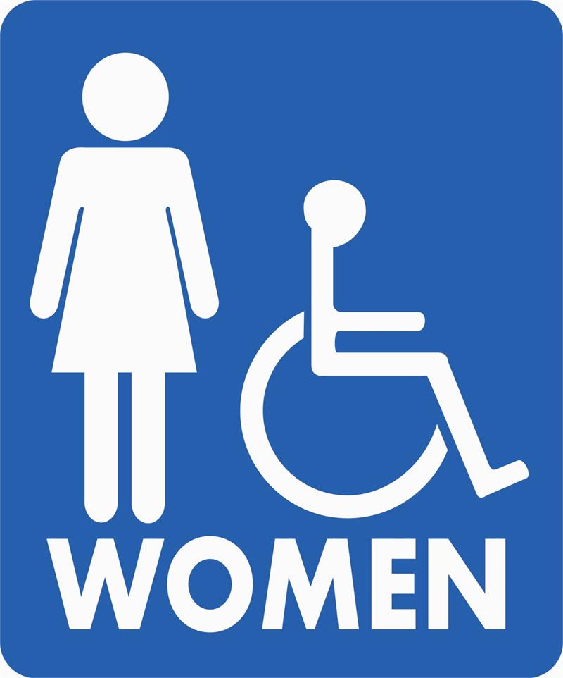 Related Pictures Famous Women S Restroom Sign Clip Art