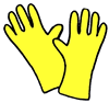 Rubber Gloves Clipart