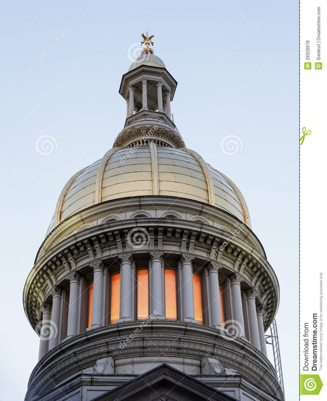 Trenton New Jersey   State Capitol Building Royalty Free Stock Photos