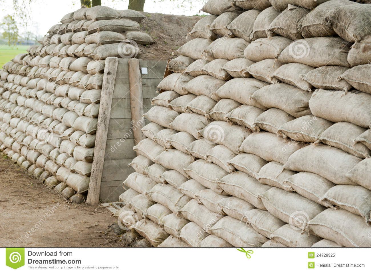 War Trenches Royalty Free Stock Photo   Image  24728325
