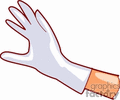 White Rubber Gloves Glove Clothing Clothes Glove400 Gif Clip Art