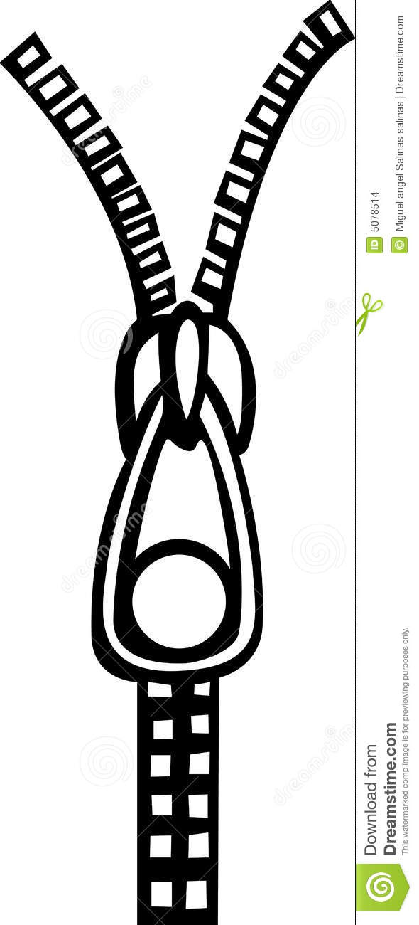 Zip Clip Art Zipper Vector Illustration
