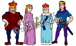 Clip Art Illustration Royal Color Royal Family Member Site Document