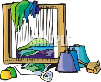 Clipart 0511 1005 1917 5628 Commercial Weaving Loom Clipart Image Jpg