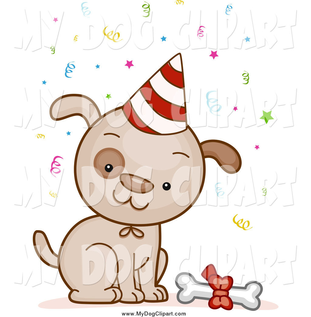 Dog Birthday Clipart Clip Art Of A Birthday Dog