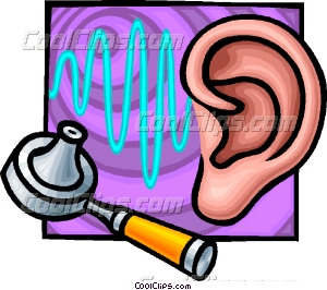 Ear Examination Vector Clip Art