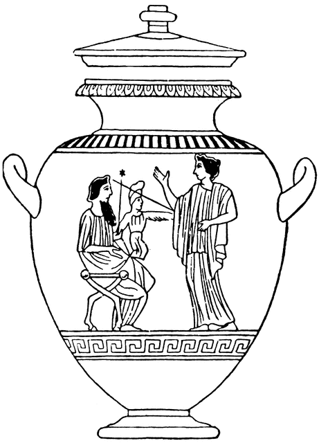 Greek Vase   Clipart Etc