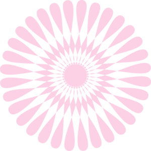 Light Pink Flower Daisey Clip Art At Clker Com   Vector Clip Art