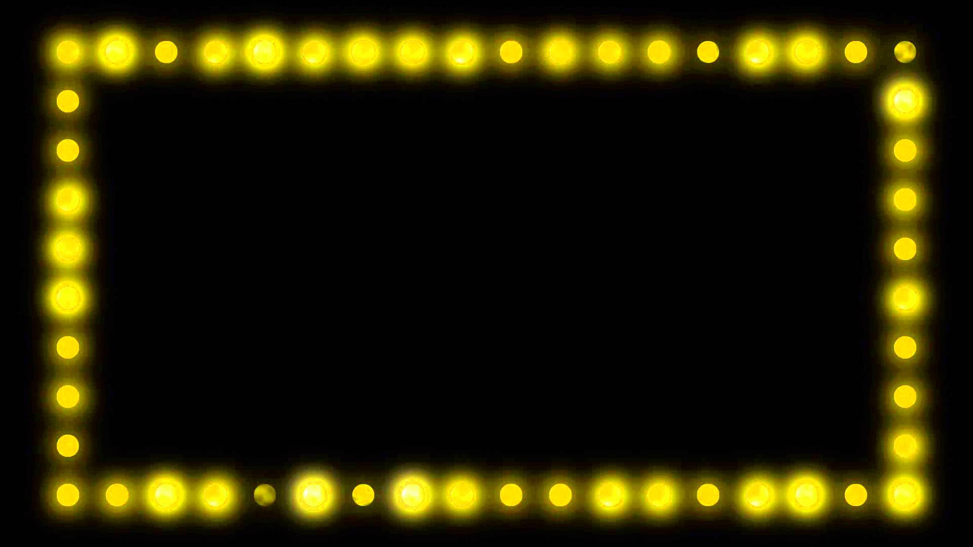 Marquee Border Lights   Hd Video Background Loop   Youtube