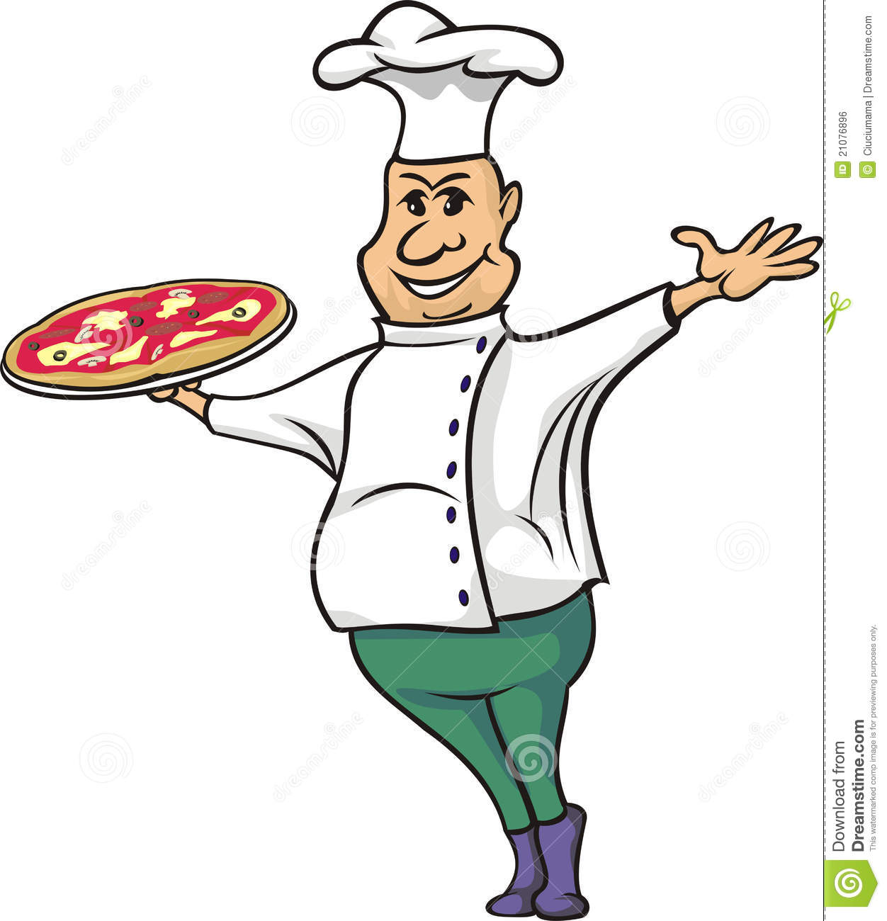 Serve Pizza In The Pizzeria What S For Dinner Or Lunch