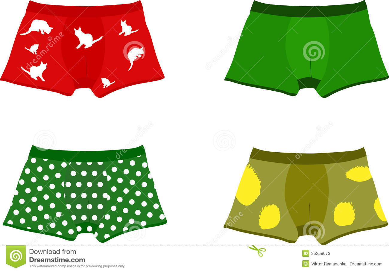 Set Of Men S Underpants Stock Photos   Image  35258673