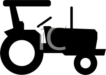 Tractor Silhouette Clip Art Pictures