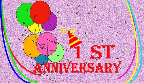 Back   Gallery For   1st Anniversary Clip Art