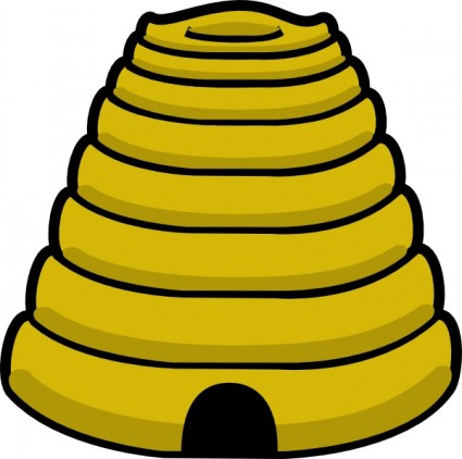 Bee Hive Clip Art Free Vector In Open Office Drawing Svg    Svg    