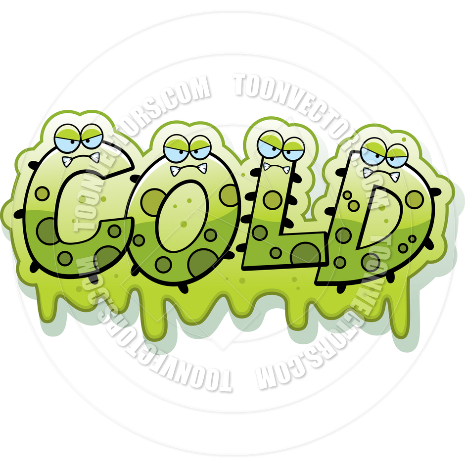 Cartoon Slimy Cold Text By Cory Thoman   Toon Vectors Eps  81228