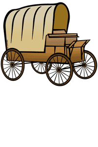 Covered Wagon Clip Art   Clipart Best