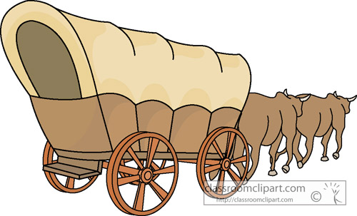 Covered Wagon Clipart