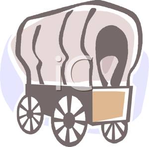 Covered Wagon Clipart   Cliparthut   Free Clipart