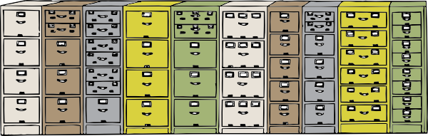 Filing Cabinets Svg Downloads   Cartoon   Download Vector Clip Art