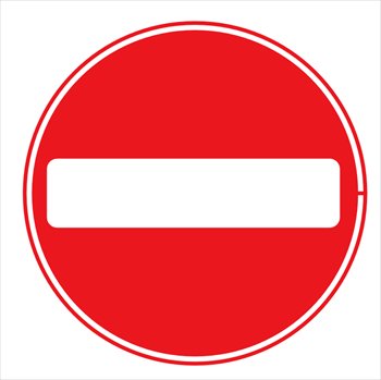 Free No Entry Clipart   Free Clipart Graphics Images And Photos