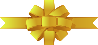 Gold Ribbon And Bow   Free Clip Arts Online   Fotor Photo Editor