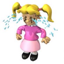 Little Girl Crying Clipart Pictures 4