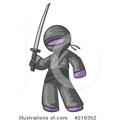 Ninja Clip Art Ninja Clipart Illustration
