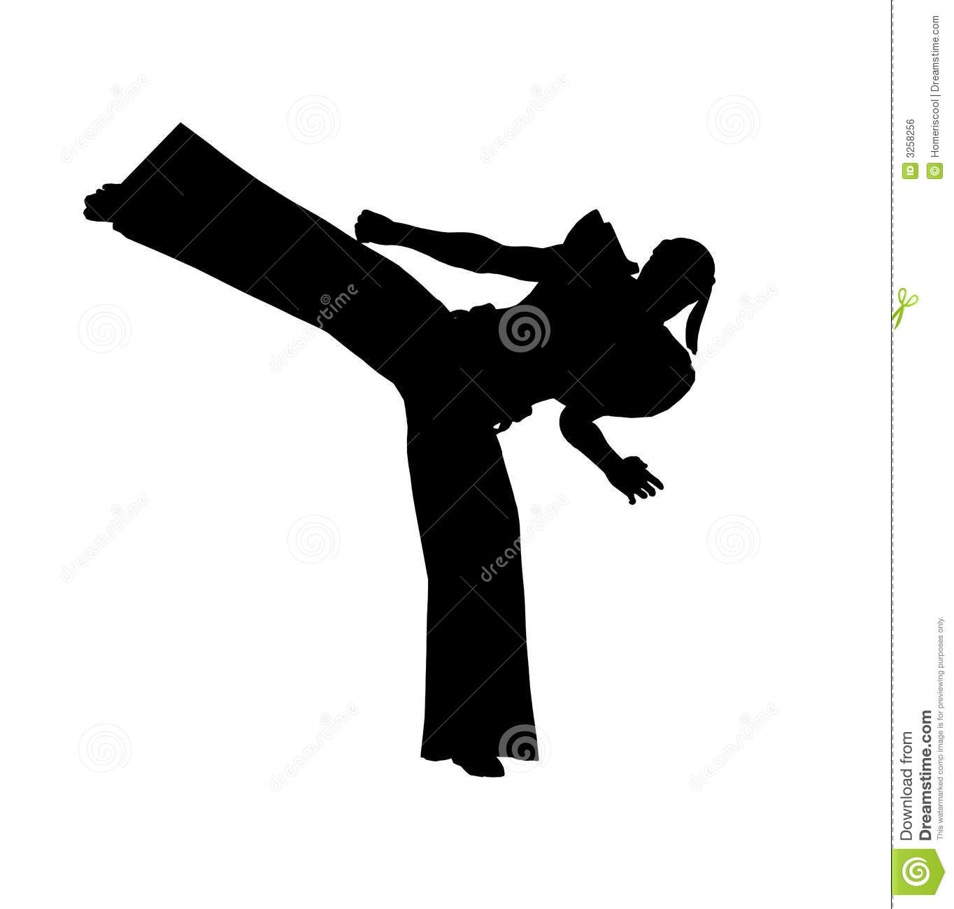 Ninja Kick Clip Art Ninja Kick