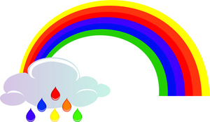 Rainbow Clip Art Images Rainbow Stock Photos   Clipart Rainbow    
