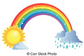 Rainbow Topic Image 1   Eps10 Vector Illustration