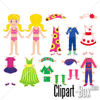 Related Dress Up Girl Cliparts
