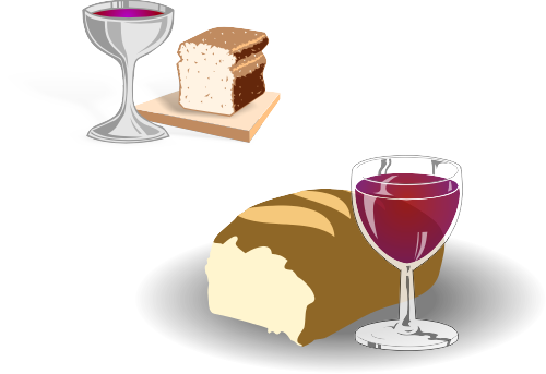 The Bread And Wine Represent The Body And Blood Of Christ 