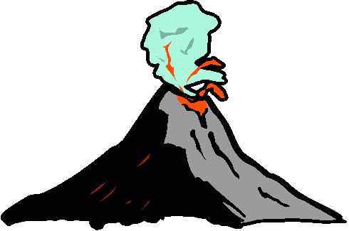 Volcano Clip Art Pg 2