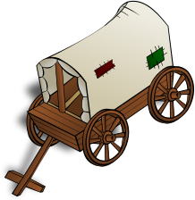 Wagon   Http   Www Wpclipart Com Transportation Outdated Covered Wagon