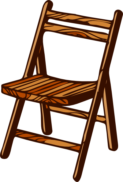 Wooden Folding Seat Clip Art At Clker Com   Vector Clip Art Online