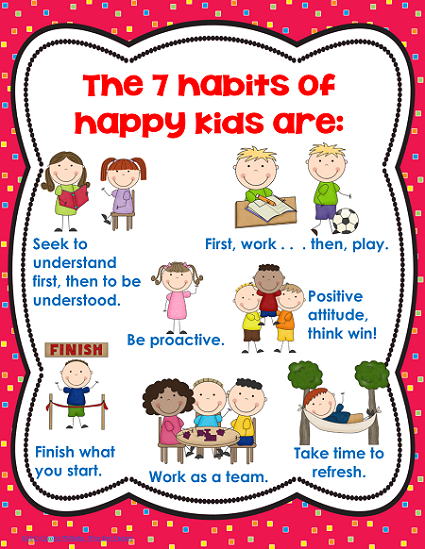     Year S Resolutions Using The 7 Habits Of Happy Kids   Bookadaybookaday