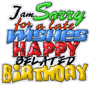 Belated Birthday Clipart   Clipart Best
