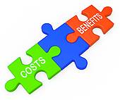 Costs Benefits Shows Analysis Of Investment