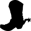 Cowboy Boot Vector