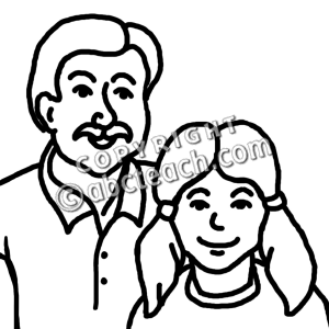 Father Clip Art Black And White   Clipart Panda   Free Clipart Images