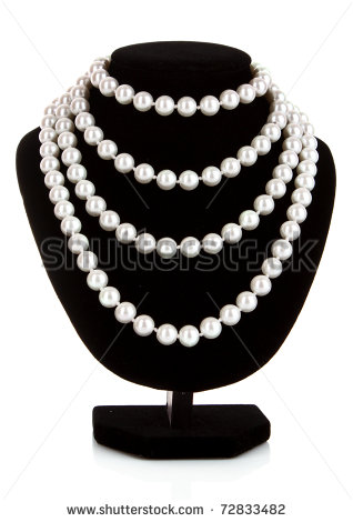 Pearl Necklace Stock Photos Illustrations And Vector Art