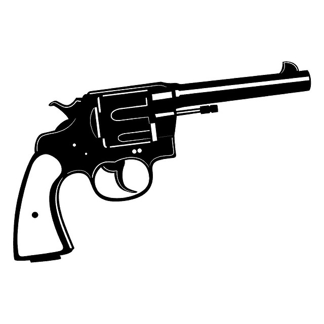 Pistol Vector Illustration   If You Want To Use This Image F