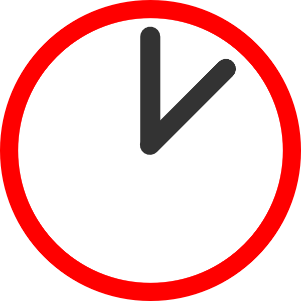 Ticking Clock Frame 1 Clip Art At Clker Com   Vector Clip Art Online    